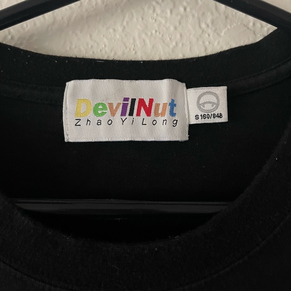 Devil Nut Mens Shirt Pockets Cotton Heavy - Picture 3 of 9